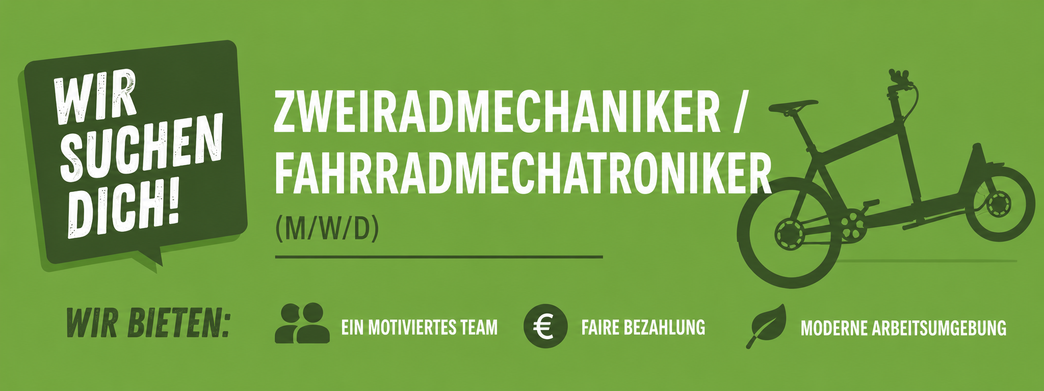 Stellenanzeige Zweiradmechaniker